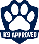 K9 Approved  Precision Cut Decal